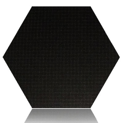 Panel de pantalla LED creativo impermeable / pantalla LED hexagonal interior