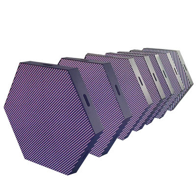 Panel de pantalla LED creativo impermeable / pantalla LED hexagonal interior