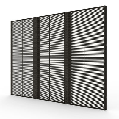Armario de aluminio para interiores 1500*1000 PH3-7 Publicidad transparente con pantalla LED