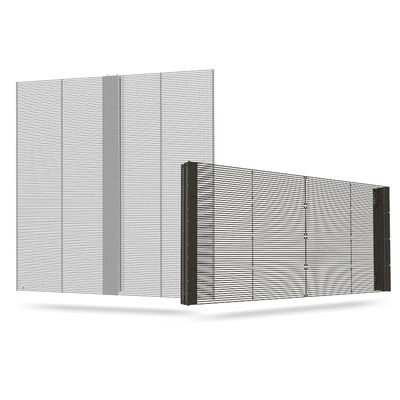 TRA-B PH15-15 Pantalla LED pequeña y transparente para interiores 500 mmX1000 mm Instalación fija