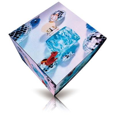 P2.5 Pantalla de pantalla LED creativa, impermeable para interiores, pantalla LED de cubo