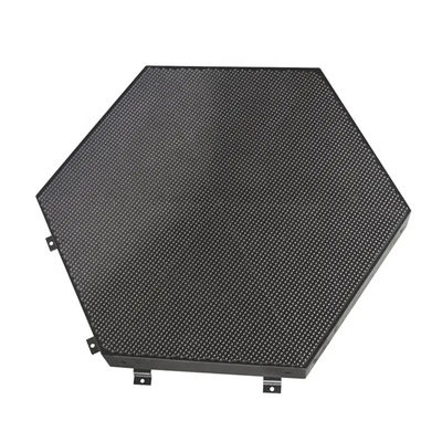Pantalla de pantalla de LED hexagonal a todo color impermeable para interiores