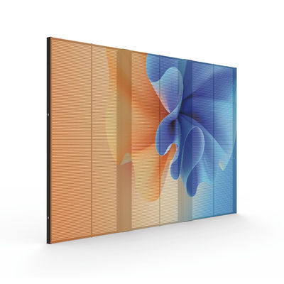 Display de pantalla LED transparente y super delgada Instalación fija en pared de vídeo