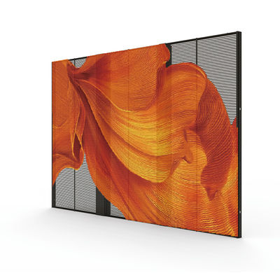 Display de pantalla LED transparente y super delgada Instalación fija en pared de vídeo