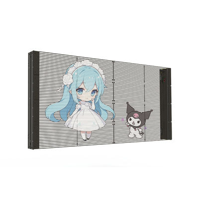 PH10-10 Pantalla LED transparente de interior de alto brillo Pared de vídeo LED transparente