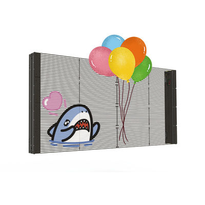 Display de pantalla LED transparente de 1000 mm*1000 mm a todo color VTB-P15-15
