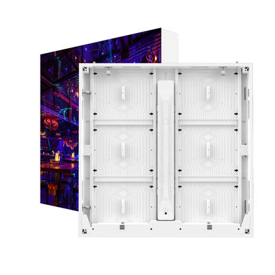 Cabinet de aluminio pantalla LED exterior 480mm*320mm pantalla 3D sin gafas de alta definición