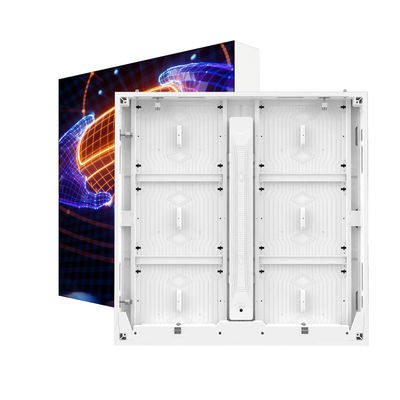 Cabinet de aluminio de pantalla 3D LED exterior personalizada de 480 mm * 320 mm de alta definición sin gafas