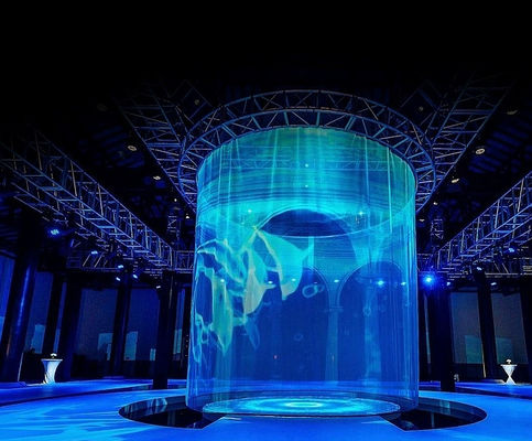 Soluciones innovadoras de pantalla de película de cristal LED que ahorran energía y son respetuosas con el medio ambiente