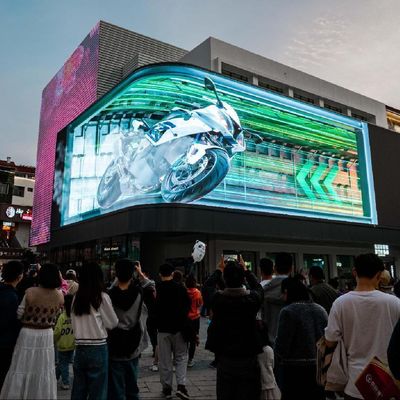Pantalla de 3D LED de bajo consumo, resistente al agua en exteriores