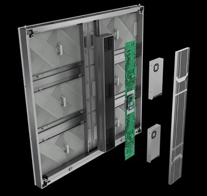 Pantalla de aluminio de alta definición sin anteojos