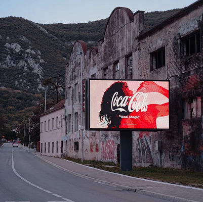 Pantalla LED personalizada de alta precisión para publicidad al aire libre
