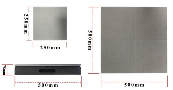 DM-R PH2.9 LED iluminado con azulejos de suelo 500mmx1000mm para exteriores / interiores