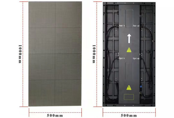 DM-R PH2.9 LED iluminado con azulejos de suelo 500mmx1000mm para exteriores / interiores