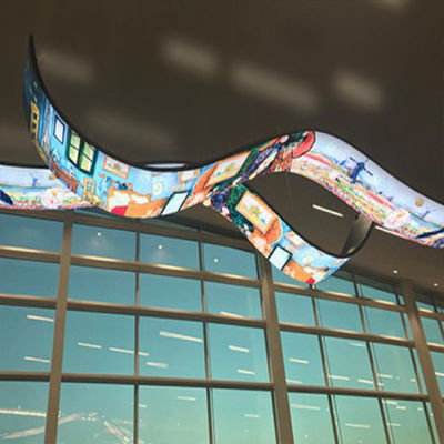HMT-SA-P2.5 Pantalla de pantalla LED de escenario de color completo Pantalla LED exterior curva