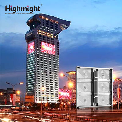 Especificación del gabinete de aluminio exterior personalizado LED Puede funcionar normalmente durante tormentas eléctricas y otro mal tiempo