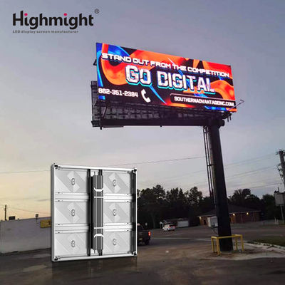 Especificación del gabinete de aluminio exterior personalizado LED Puede funcionar normalmente durante tormentas eléctricas y otro mal tiempo