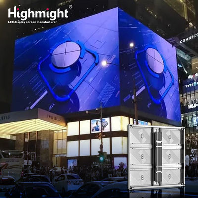 Especificación del gabinete de aluminio exterior personalizado LED Puede funcionar normalmente durante tormentas eléctricas y otro mal tiempo
