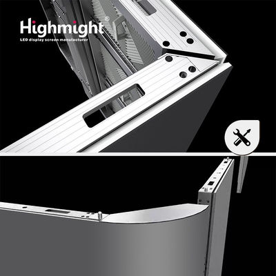Especificación del gabinete de aluminio exterior personalizado LED Puede funcionar normalmente durante tormentas eléctricas y otro mal tiempo