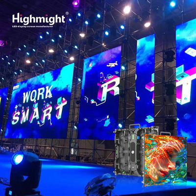 RH-A 3.9 Alquiler de pantallas de LED al aire libre 500*500mm para publicidad