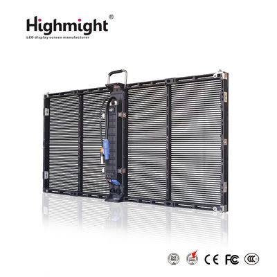 500 mm*1000 mm TRA-F PH3-7 para exteriores de montaje modular de alta luminosidad LED pantalla de visualización transparente