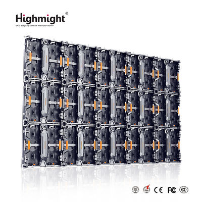 Pantalla de alquiler de escenarios LED de la serie RH-C 3.91 a todo color a prueba de agua y desmontaje rápido Pantalla de alquiler LED móvil