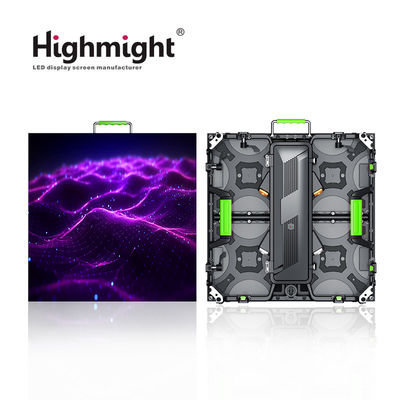 Display a todo color para uso en interiores y exteriores, instalación y desmontaje rápidos de pantallas LED de alquiler