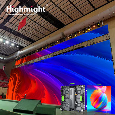 P3.91 Pantalla LED de alquiler al aire libre IP65 de alto nivel de protección, clara y visible