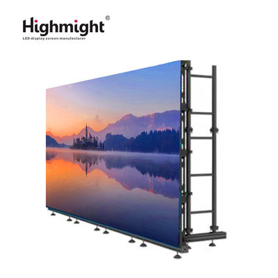 P3.91 Pantalla LED de alquiler al aire libre IP65 de alto nivel de protección, clara y visible