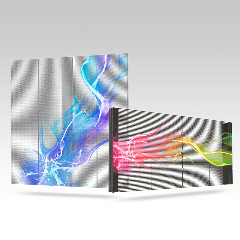 Panel de pantalla LED transparente de aluminio de alta luminosidad para interiores 1000*1000 PH3-7