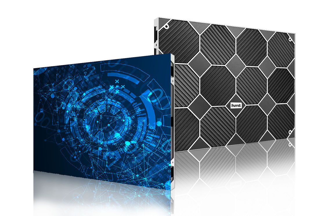 Panel LED de color completo con pitch de píxeles pequeños 500-600 Cd/M2 Mantenimiento frontal