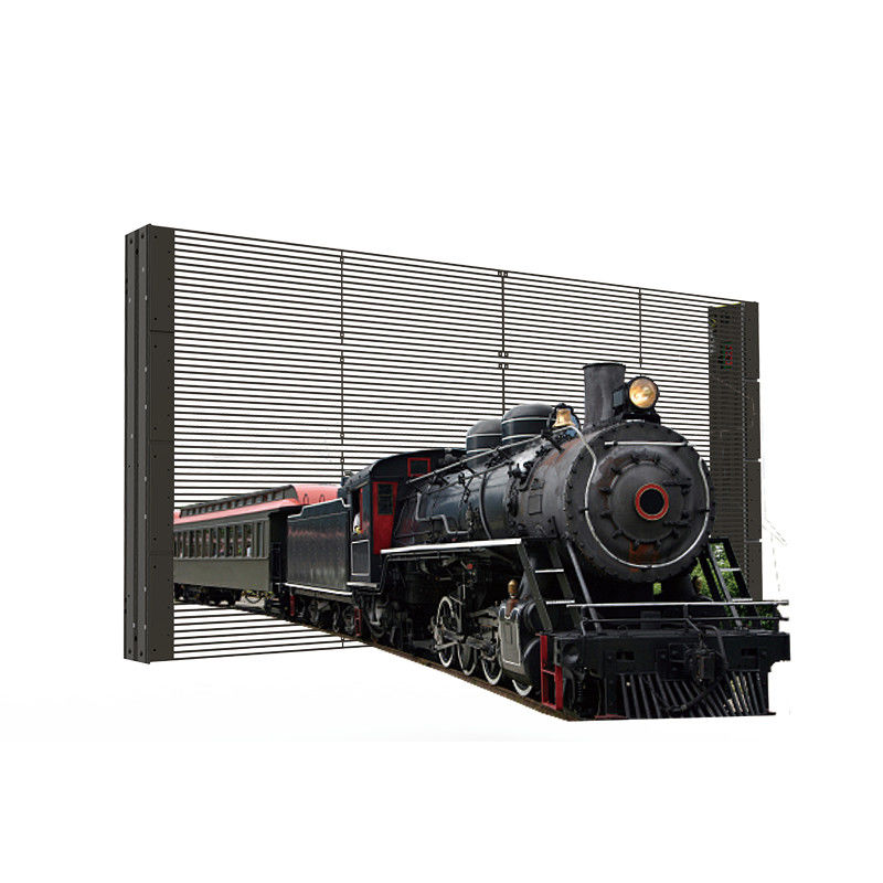 TRA-B PH5-10 Indoor See Through LED Screen 1000mmX1000mm Display transparente de aleación de aluminio