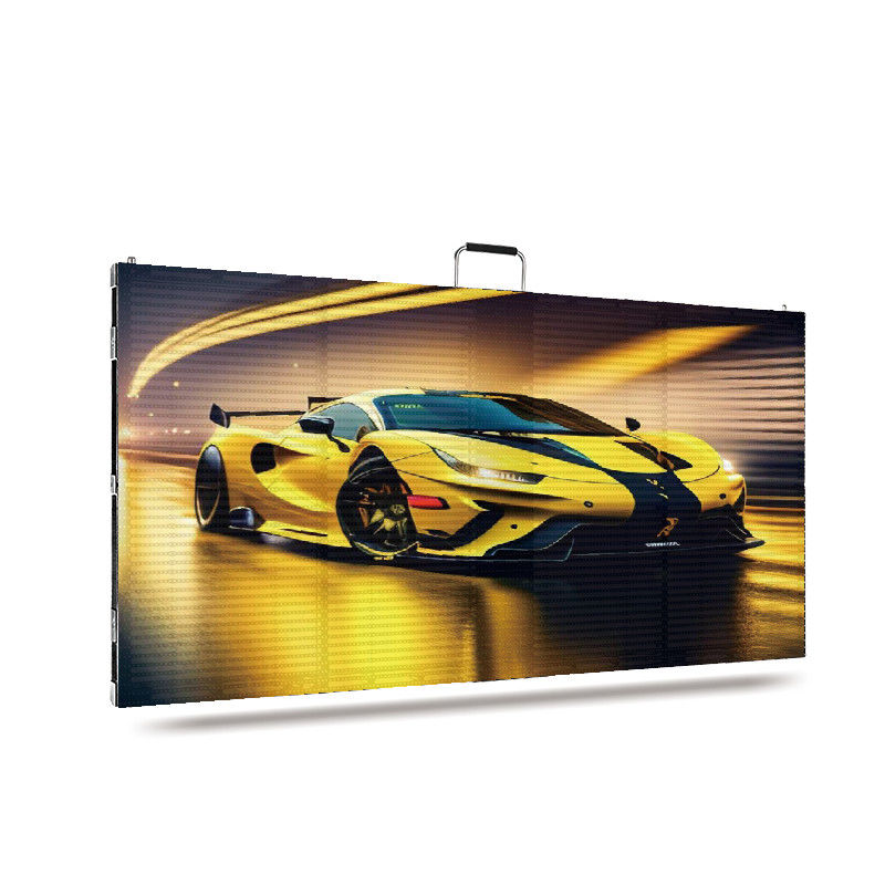 TRA-M PH10-10 1000*1000 Display LED transparente para interiores Material del gabinete de aleación de aluminio