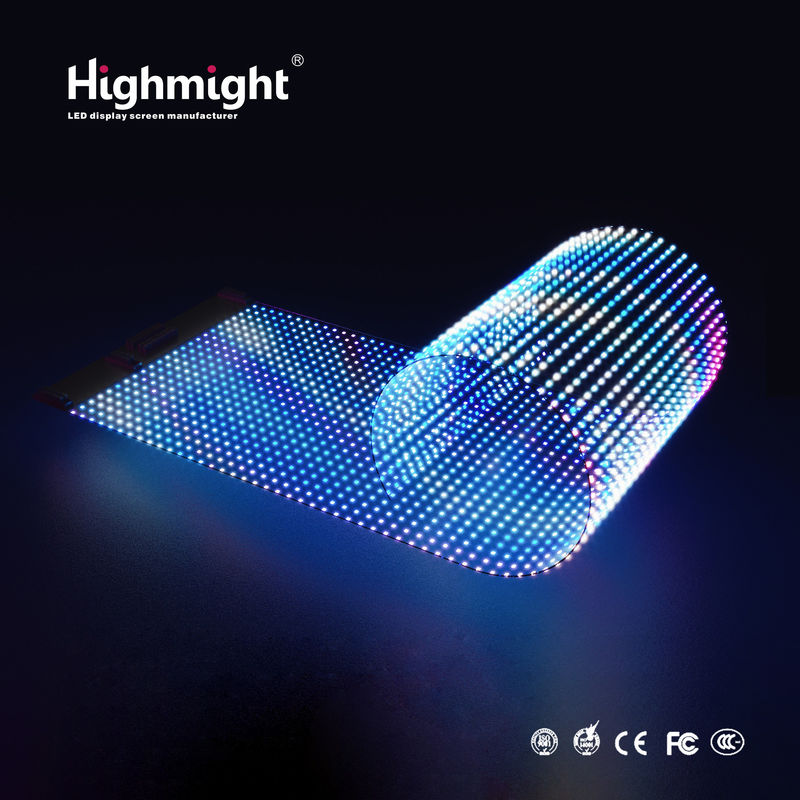Ahorro de energía pantalla de película de cristal LED de color completo modelo JL-P5 Consumo y ahorro de costos