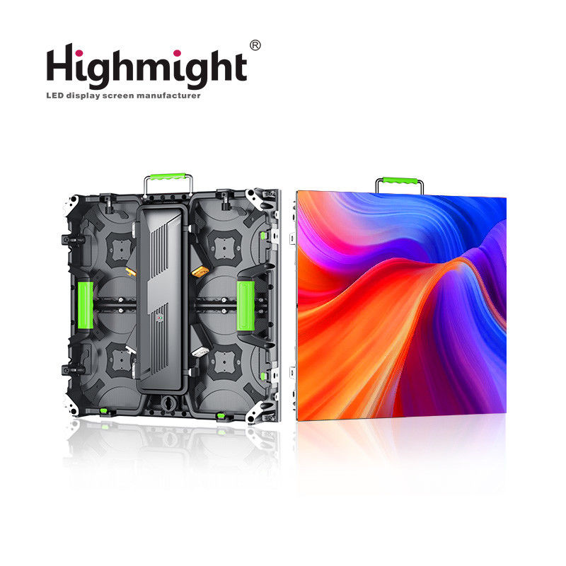 P3.91 Pantalla LED de alquiler al aire libre IP65 de alto nivel de protección, clara y visible